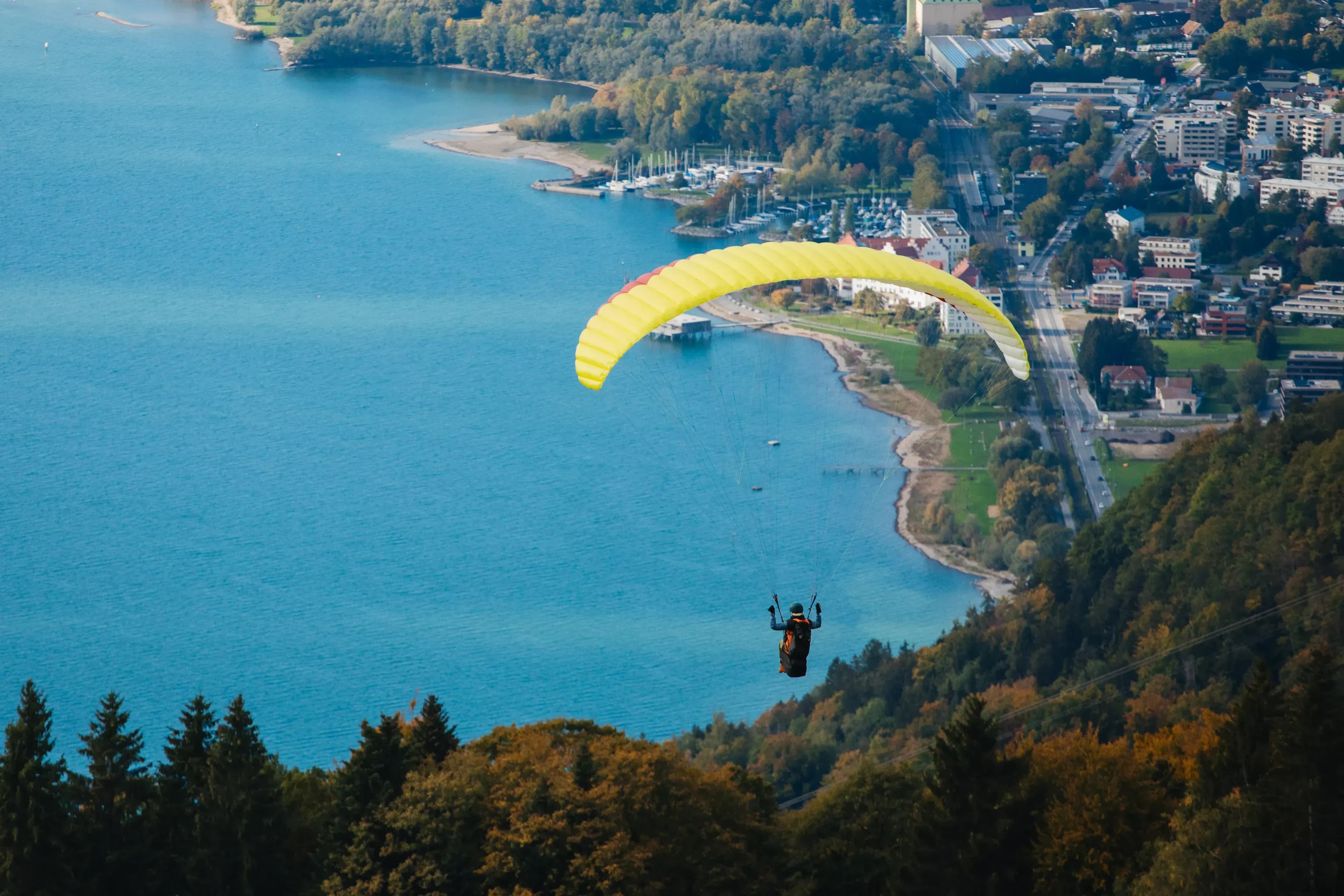 Abenteuer Tandemflug am Bodensee